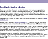 Medicare Eligibility and Enrollment